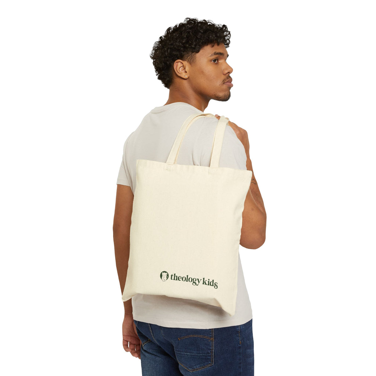Tote — 'theology kids' Cotton Canvas Tote Bag